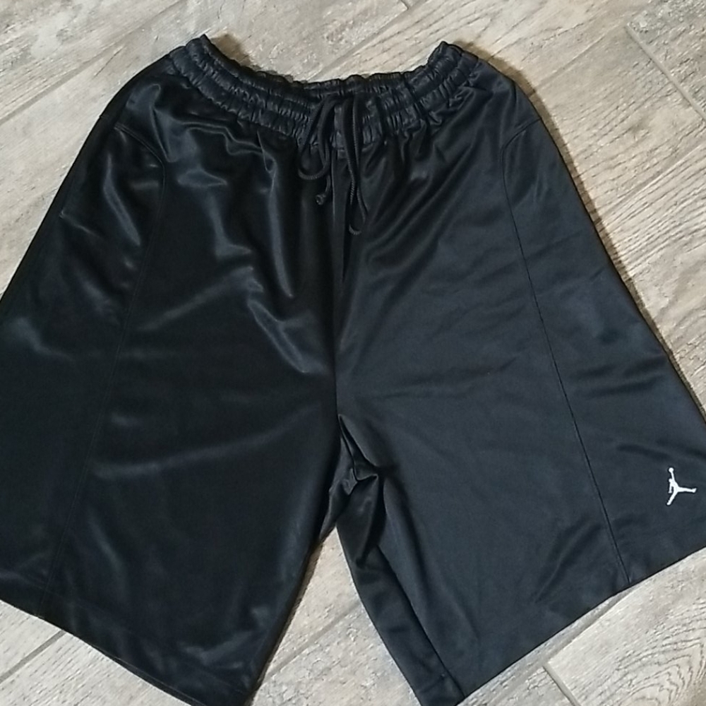 Jordan basketball shorts.